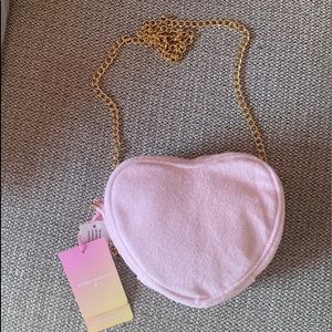 Stoney Clover Lane x Target Pink Heart Crossbody Bag